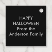 RIP Grabstein Custom Halloween Geschenkanhänger (Rückseite)