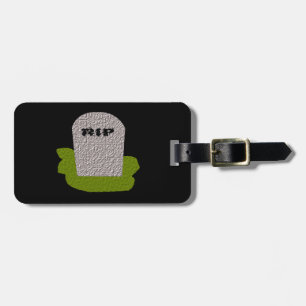 RIP Grabstein Custom Luggage Tag Gepäckanhänger