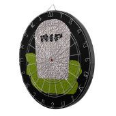 RIP Grabstein Dart Board Dartscheibe (Vorderseite rechts)