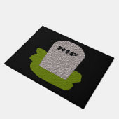 RIP Grabstein Doormat Fußmatte (Schrägansicht)