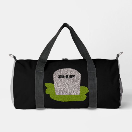 RIP Grabstein Duffle Bag (Vorderseite)