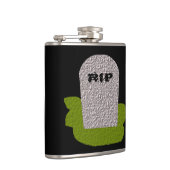 RIP Grabstein Flasche Flachmann (Rechts)