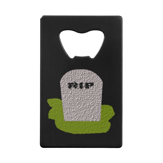 RIP Grabstein Flaschenöffner (Vorderseite)