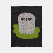 RIP Grabstein Fleece Blanket (Vorderseite)