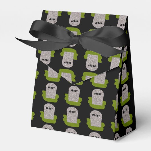 RIP Grabstein Gefälligkeitsbox Geschenkschachtel (Vorderseite)