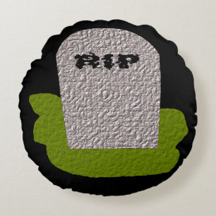 RIP Grabstein Kissen