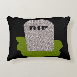 RIP Grabstein Kissen
