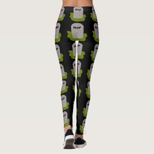 RIP Grabstein Leggings (Rückseite)