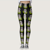 RIP Grabstein Leggings (Vorderseite)