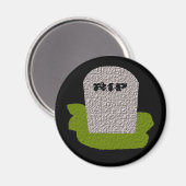 RIP Grabstein Magnet (Vorderseite/Rückseite)