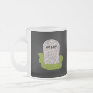 RIP Grabstein Mattglastasse