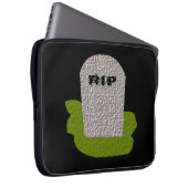 RIP Grabstein Notebook-Bag Laptopschutzhülle (Vorne Rechts)