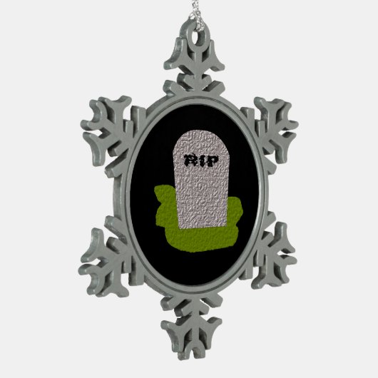 RIP Grabstein Ornament (Links)