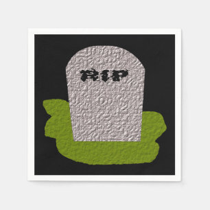 RIP Grabstein Paper Napkins Serviette