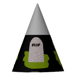 RIP Grabstein Party Partyhütchen