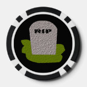 RIP Grabstein Pokerchips (Rückseite)
