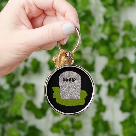 RIP Grabstein Schlüsselanhänger (Hand)