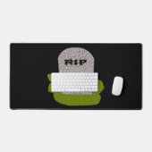 RIP Grabstein Schreibtischunterlage (Tastatur & Maus)