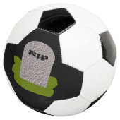 RIP Grabstein Soccer Ball (Dreiviertel)
