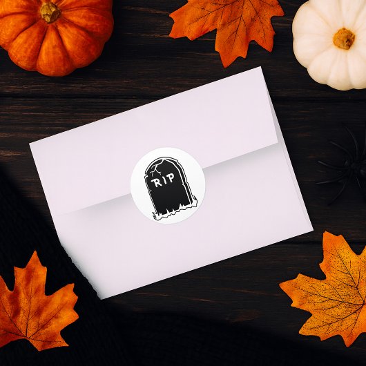 RIP Grabstein Stickers