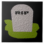 RIP Grabstein Tile Fliese (Vorderseite)