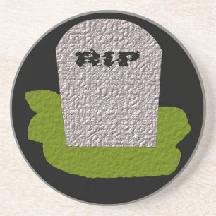 RIP Grabstein Untersetzer