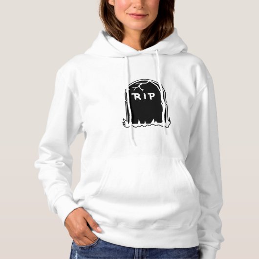 RIP Grabstein Womens Hoodie (Vorderseite)