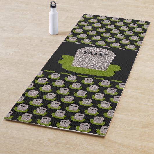 RIP Grabstein Yoga Mat Yogamatte (Beispiel)