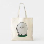 RIP Gravestone Friedhof Tote Bag Tragetasche (Rückseite)