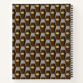 RIP Halloween Coffin des Doom Spiral-Notebooks Notizbuch (Rückseite)