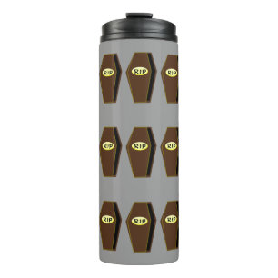 RIP Halloween-Coffin des Doom Thermal Tumbler Thermosbecher