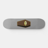 RIP Halloween Coffin of Doom Skateboard (Horizontal)