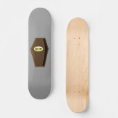 RIP Halloween Coffin of Doom Skateboard (Vorderseite)