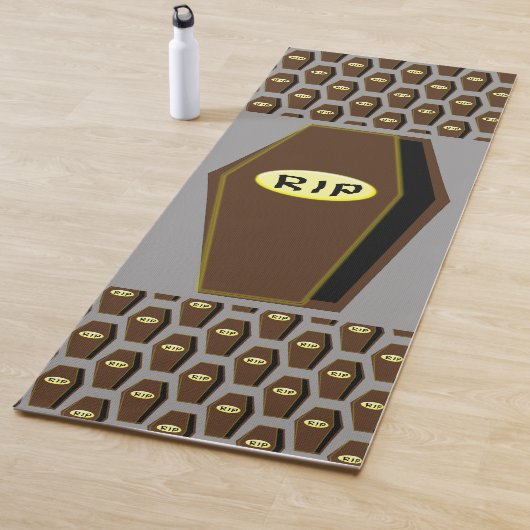 RIP Halloween-Coffin von Doom Yoga Mat Yogamatte (Beispiel)