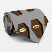 RIP Halloween-Sarg der Krawatte des Untergangs (Gerollt)