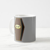 RIP Halloween-Sarg der Tasse des Untergangs (Vorderseite Links)