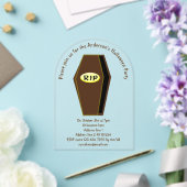 RIP Halloween-Sarge Acryleinladungen (Insitu (Hochzeit))