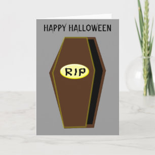 RIP Halloween-Sarge der Teufelskarte Karte
