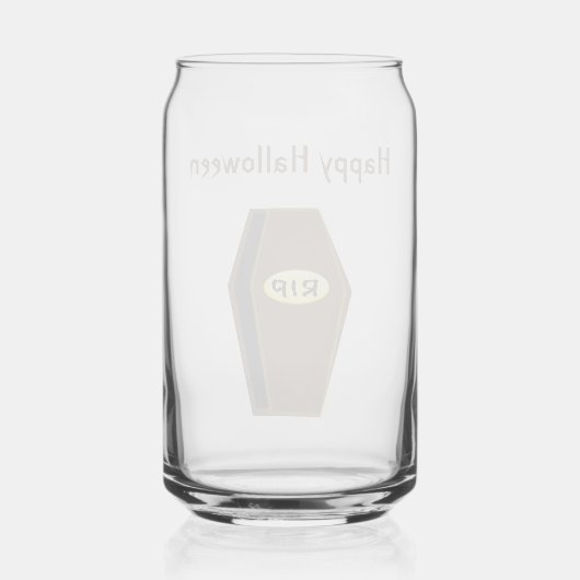 RIP Halloween-Sarge Dosenglas (Rückseite)