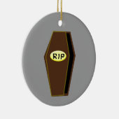 RIP Halloween-Sarge Keramikornament (Rechts)