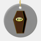RIP Halloween-Sarge Keramikornament (Hinten)