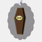 RIP Halloween-Sarge Ornament Karte (Links)