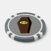 RIP Halloween-Särge Pokerchips (Einzeln)