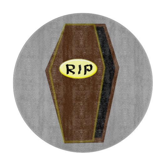 RIP Halloween-Sarge Schneidebrett (Vorderseite)
