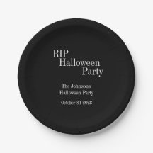 RIP Halloween Schwarz-Weiß-Party