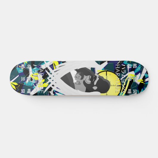 RIP HARAMBE Skate-Plattform Skateboard (Horizontal)