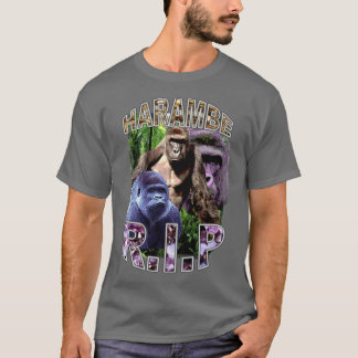 RIP Harambe Vintage HipHop Geschenk T-Shirt