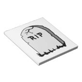 Rip Head Stone Notizblock (angewinkelt)