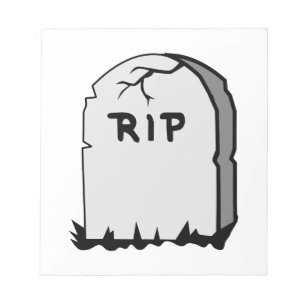 Rip Head Stone Notizblock