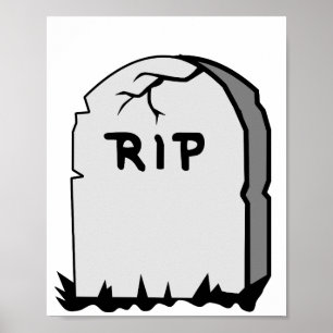 Rip Head Stone Poster